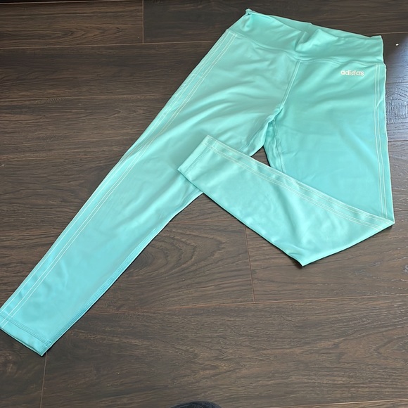 Adidas sport legging navy and teal - Picture 2 of 2